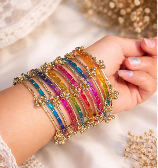 handcrafted Kashmiri bangles